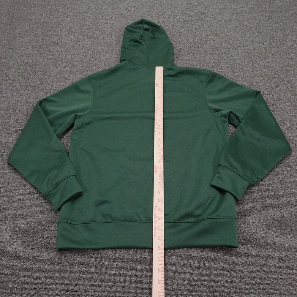 Milwaukee Bucks Hoodie Mens Small Green NBA Basketball Nike Dri-FIT Sweatshirt